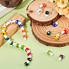 1Strand Handmade Lampwork Beads Strands LAMP-TA0001-84C-3