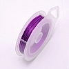 Round Copper Craft Wire CWIR-WH0001-0.8mm-11-1