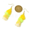 Colorful Tassel Pendants Dangle Earrings for Women EJEW-JE06106-3