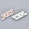 Alloy Enamel Pendants PALLOY-N160-001-04S-RS-4