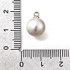 ABS Plastic Imitation Pearl Pendants FIND-H052-01F-01KCG-3