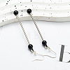 Plastic Dangle Earrings EJEW-WH0033-17D-1