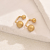 Round Stainless Steel Stud Earrings ED0217-1