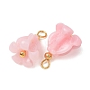 Dyed Synthetic Coral Pendants GG-CBAC295-01G-03-3