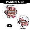 Sports Theme Sequin Embroidery Iron on/Sew on Patches PATC-GF0001-94B-2