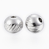 304 Stainless Steel Beads X-STAS-G154-36-6mm-2