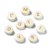 Handmade Printed Porcelain Beads PORC-CJZ0002-001B-8
