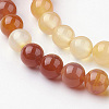 Natural Carnelian Beads Strands G-G735-64-8mm-3