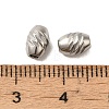 Non-Tarnish 304 Stainless Steel Beads STAS-C094-04B-P-3