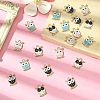 20Pcs 4 Colors Alloy Enamel Pendants FIND-YW0005-33-5