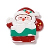 Christmas Theme Opaque Resin Cabochons RESI-F053-A01-1