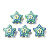 Glass Enamel Beads GLAA-B033-02B-1