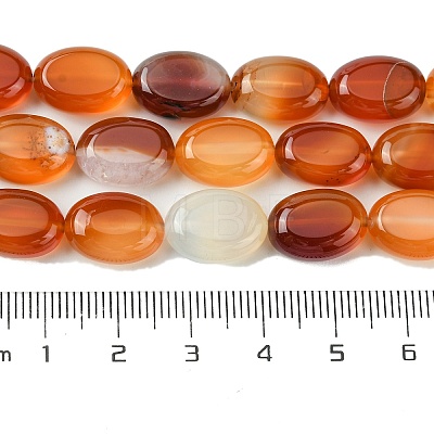 Natural Red Agate(Dyed & Heated) Beads Strands G-K365-B02-01-1