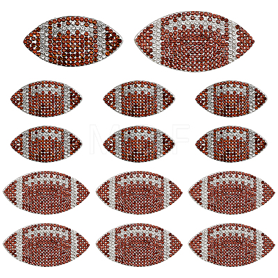 14Pcs 2 Styles Glass Hotfix Rhinestone DIY-NB0015-48-1
