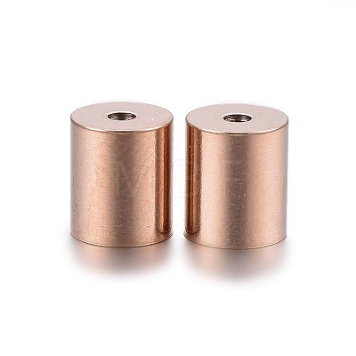 Ion Plating(IP) 304 Stainless Steel Cord Ends STAS-H467-09RG-6mm-1