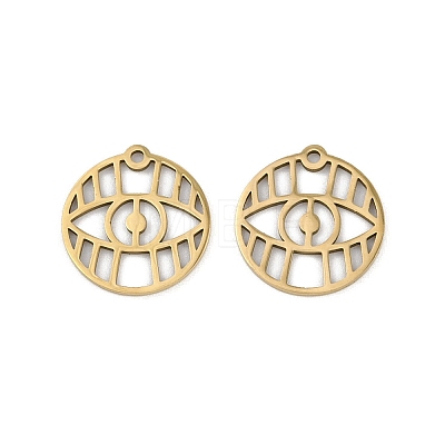 201 Stainless Steel Pendants LS-STAS-U052-02C-G-1