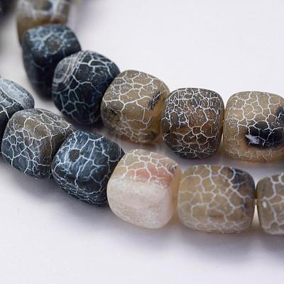 Natural Agate Beads Strands G-G705-10mm-11-1
