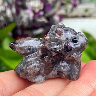 Natural Syenite Carved Figurines Statues for Home Desktop Decoration PW-WG05555-13-1