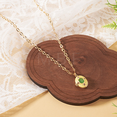 1Pc Brass Enamel Locket Pendants FIND-TA0010-71D-1