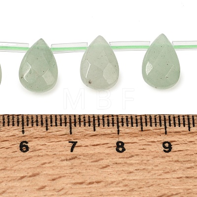Natural Green Aventurine Beads Strands GG-CBA0487-A01-8x12mm-1