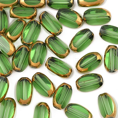 30Pcs Electroplate Glass Beads EGLA-YW0005-16C-1