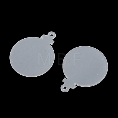 Transparent Acrylic Big Pendants MACR-XCP0001-25-1