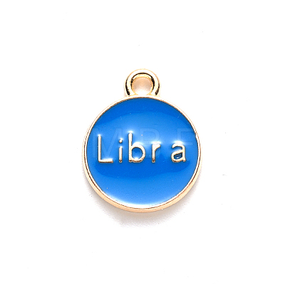 Alloy Enamel Pendants LS-ENAM-S124-01A-02K-1
