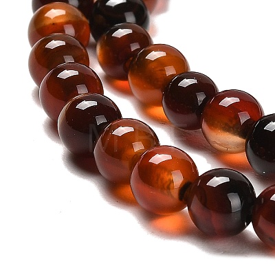 Natural Carnelian Beads Strands G-B079-A03-01-1