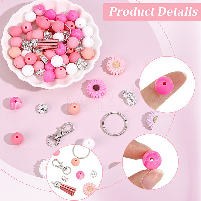 DIY Keychain Making Kits DIY-PA0001-89A-1