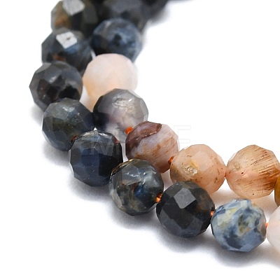 Natural Pietersite Beads Strands G-P457-A03-04-1