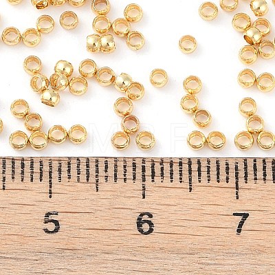 Brass Crimp Beads KK-N254-42A-G-1