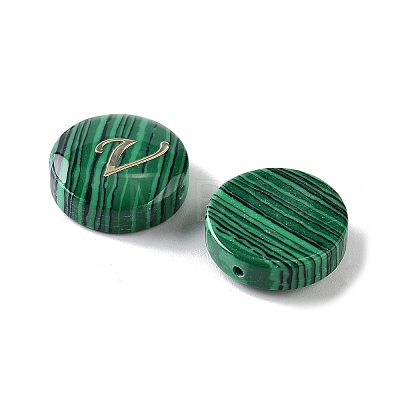 Synthetic Malachite Beads G-A238-01V-1