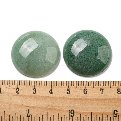 Natural Green Aventurine Cabochons G-C115-02B-32-1