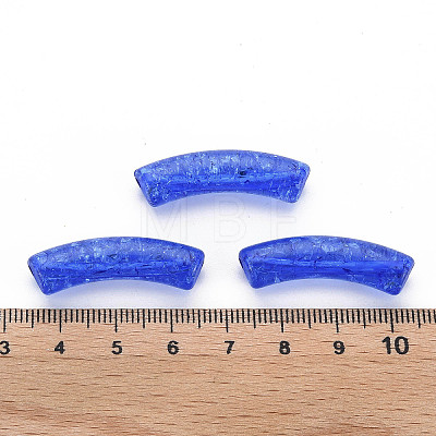 Transparent Crackle Acrylic Beads CACR-S009-001A-N86-1