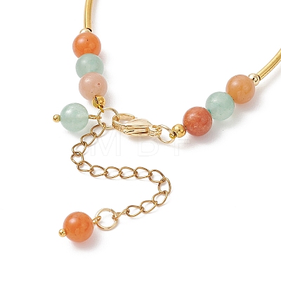 Adjustable Natural Rose Quartz BJEW-JB13034-1