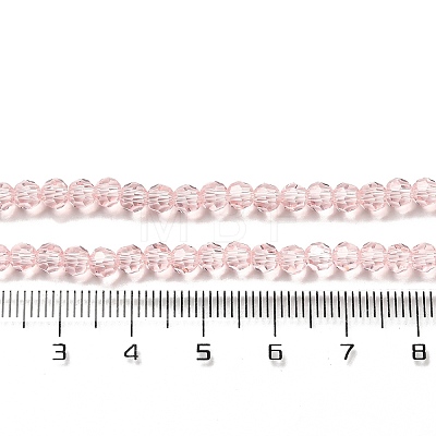 Transparent Glass Beads Strands EGLA-A035-T4mm-D20-1