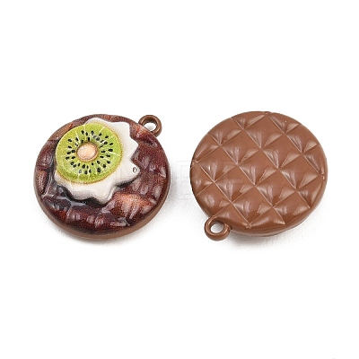 Baking Paint Zinc Alloy Pendants AL-CBA032C-03C-1