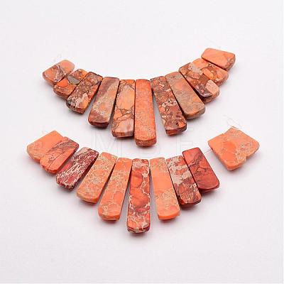 Natural Imperial Jasper Beads Strands G-P298-A01-1