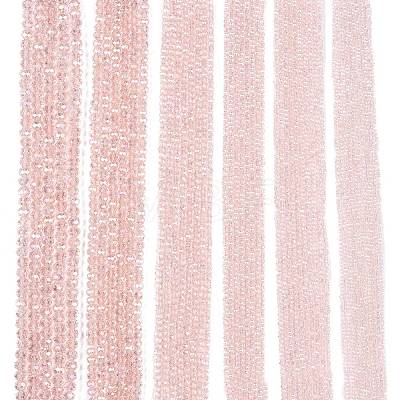 Electroplate Glass Beads Strands X-EGLA-A034-T10mm-B12-1