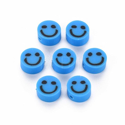 Handmade Polymer Clay Beads CLAY-S096-010-1