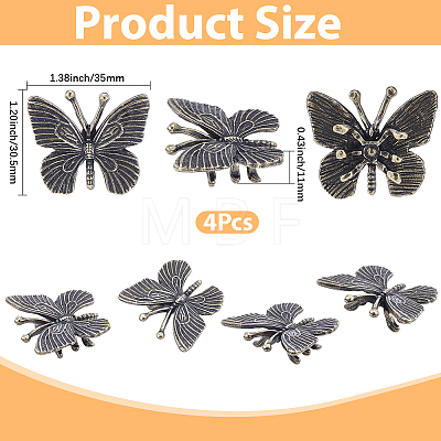 Brass Display Decorations DJEW-SP0001-44A-1