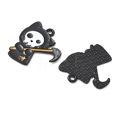 Halloween Alloy Enamel Pendants AL-CBA8744-01EB-03-1