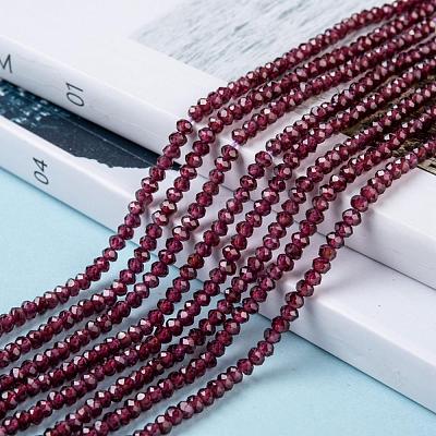 Natural Garnet Beads Strands G-F460-07-1