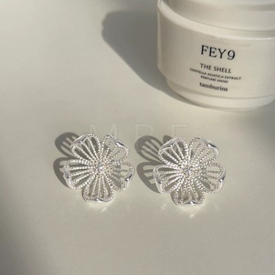 Alloy Stud Earrings for Women WG09375-02-1