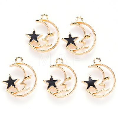 Alloy Enamel Pendants ENAM-S121-062-1