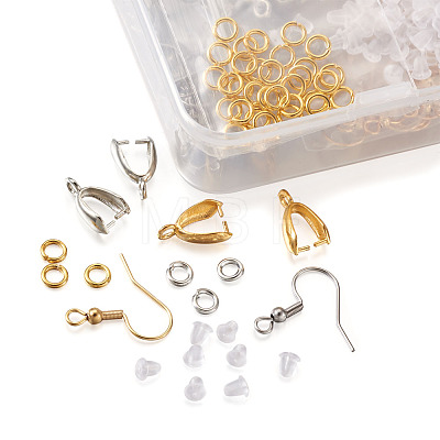 304 Stainless Steel Earring Hooks STAS-TA0004-59-1