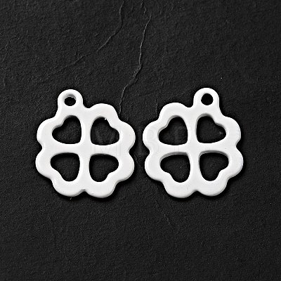 Spray Painted 201 Stainless Steel Charms STAS-G304-24E-1