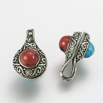 Buddhist Jewelry Findings KK-K202-A-54AS-1