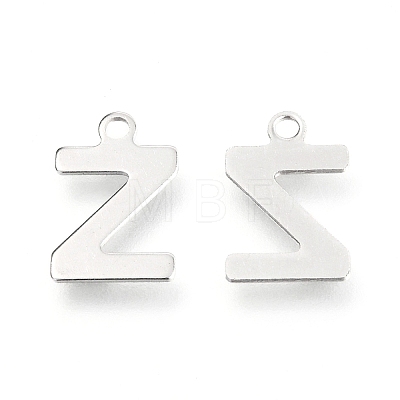 Non-Tarnish 201 Stainless Steel Charms X-STAS-C021-06P-Z-1