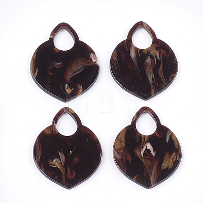 Cellulose Acetate(Resin) Pendants KY-T011-24B-1